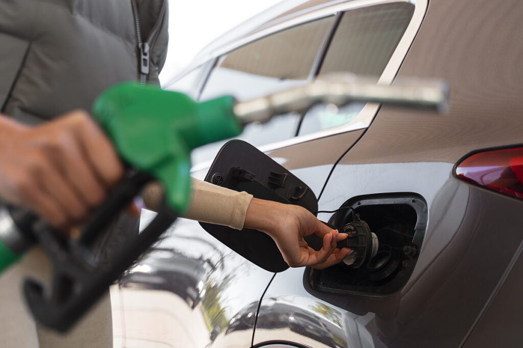 Топливо в Беларуси дорожает: новые цены с 5 апреля 2 view woman with car gas station