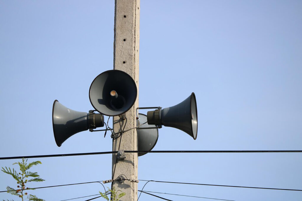 low angle view telephone pole against clear blue sky 1048944 5848167