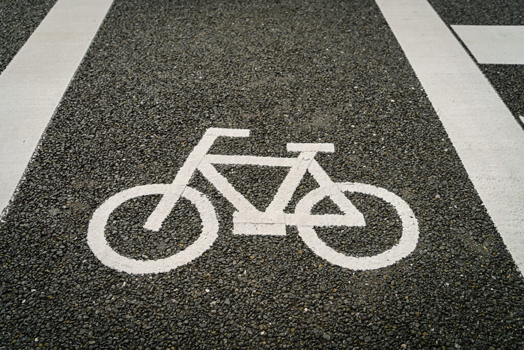 lane bicycle road