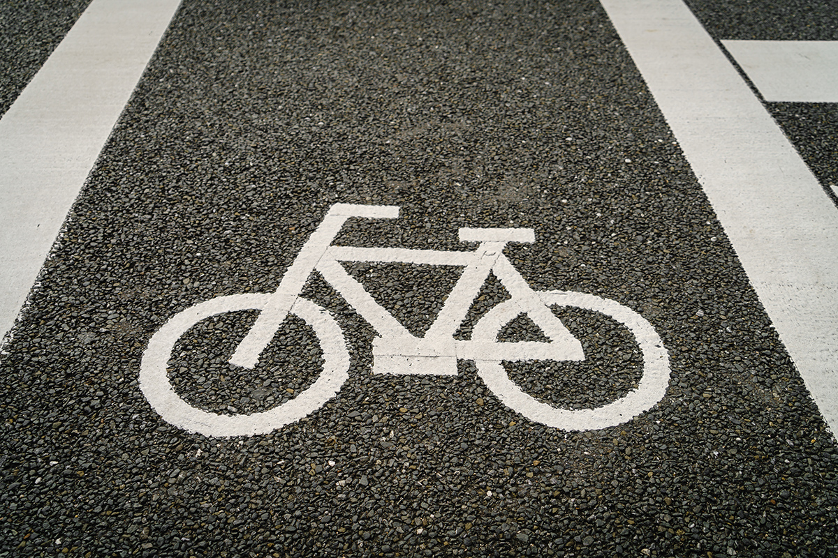 lane bicycle road