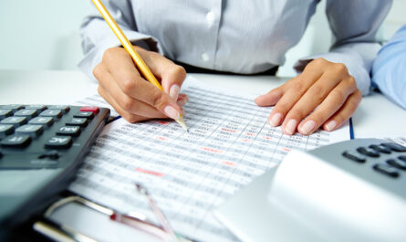 close up busy businesswoman