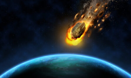 meteorite approaching earth