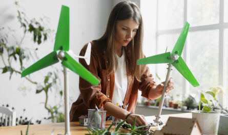 tech people trying achieve ambitious sustainability goals