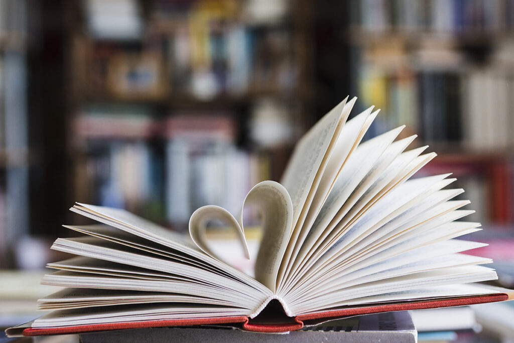 В Гродно прошла международная акция "Книжка на ладошке" для дошколят 2 book with its pages shaping as heart