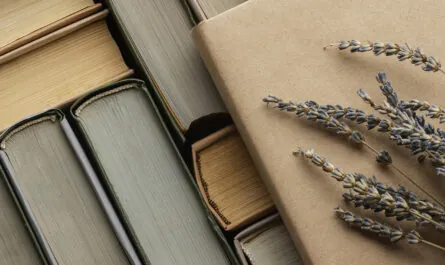 creative composition with different books