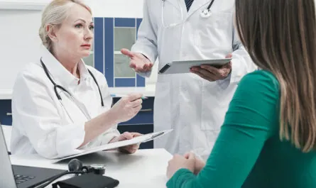 doctor tending patient