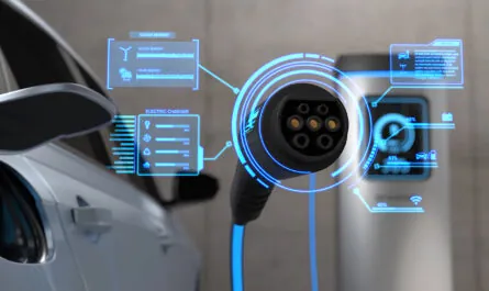 electric vehicle charger plug with digital display